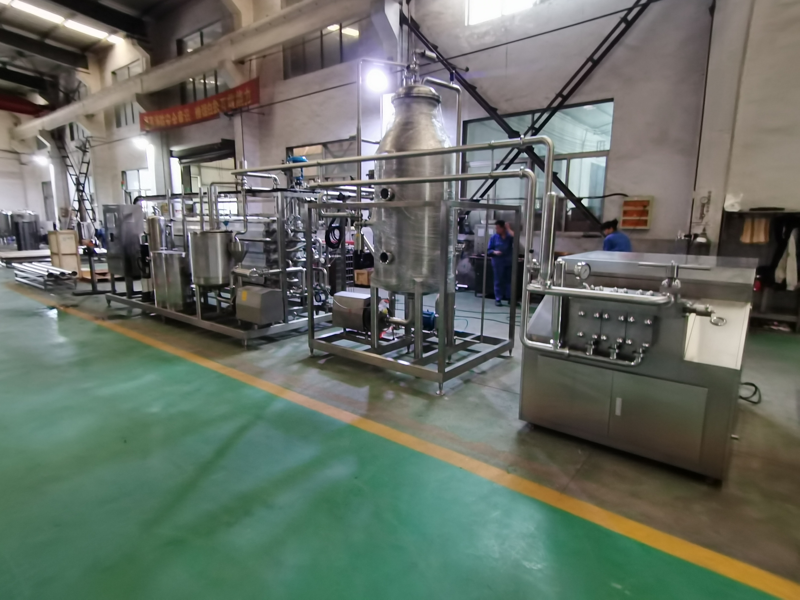 2000L pasteurizer and homogenizer   Juice Automatic Homogenizer   High Pressure Homogenizer