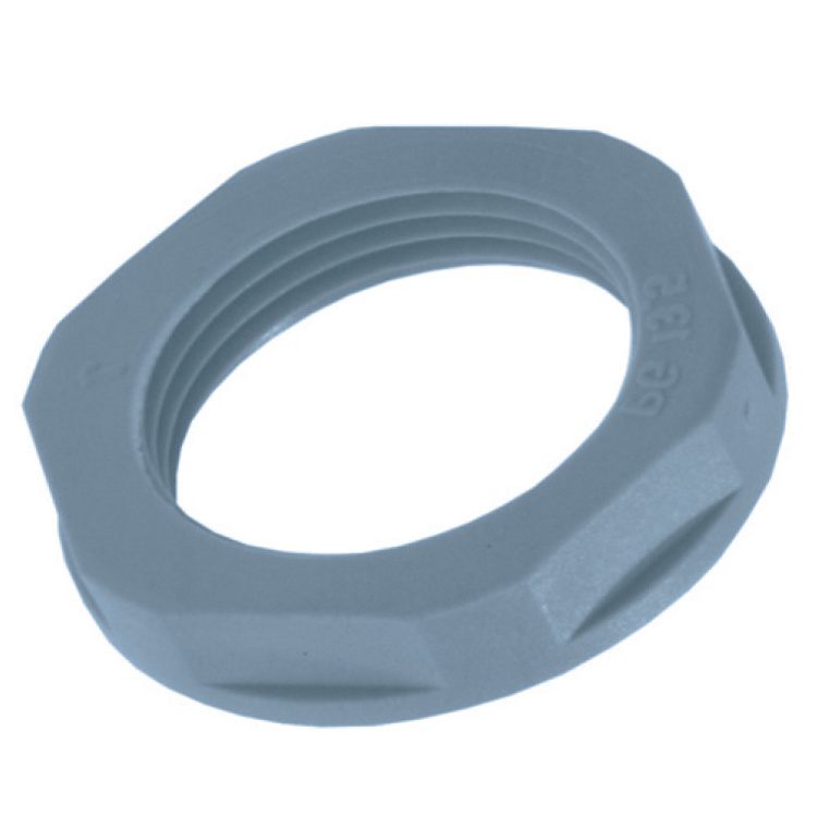 Nylon locknut Counter nut plastic  lock the Pg21/SW 36 cable thin nut plastic flange nut