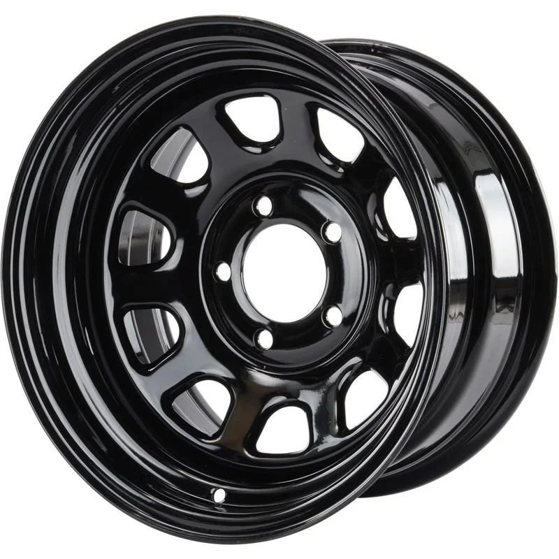 16X10 Black Daytona Wheel Off Road Steel Wheel SUV Rims