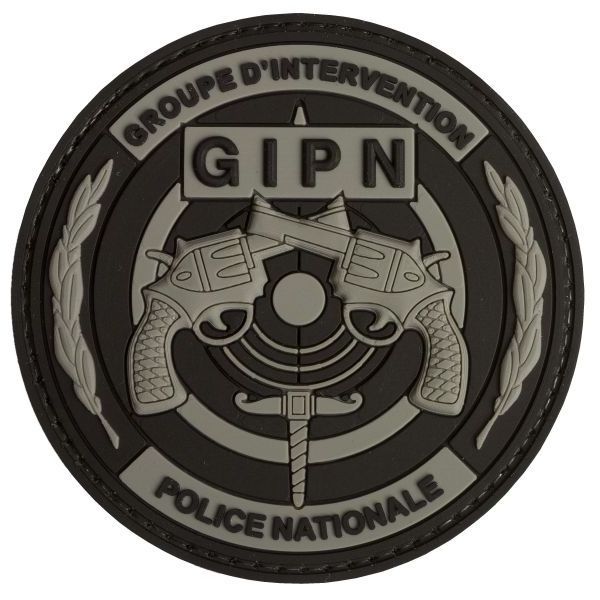 GIPN French Patch Series Custom Hook And Loop Patches Tactical Shoulder Cheap Custom Pvc Patches