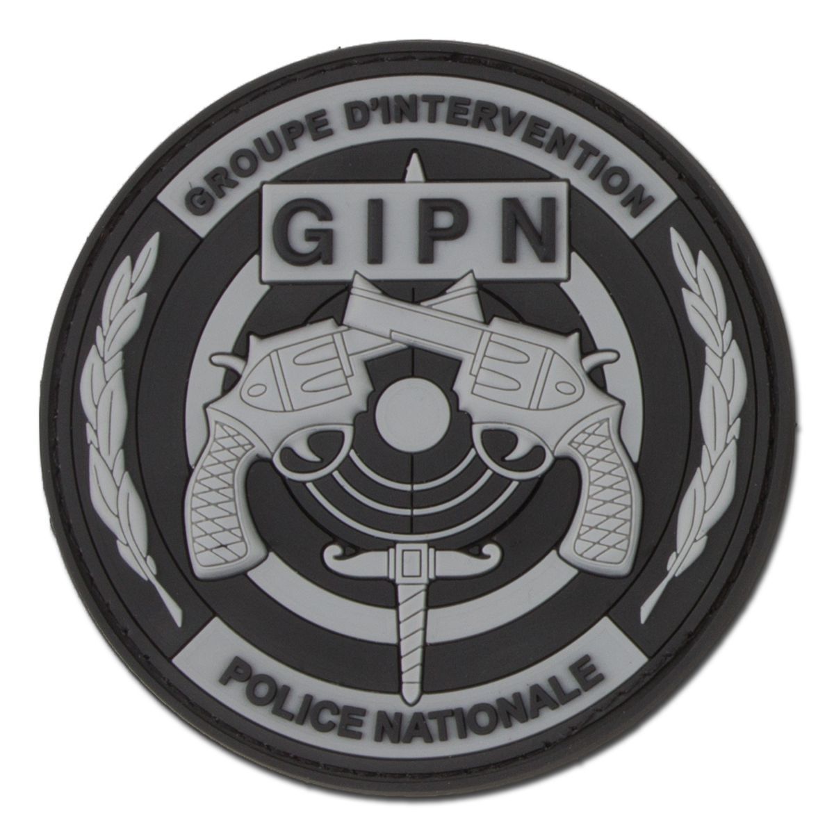 GIPN French Patch Series Custom Hook And Loop Patches Tactical Shoulder Cheap Custom Pvc Patches