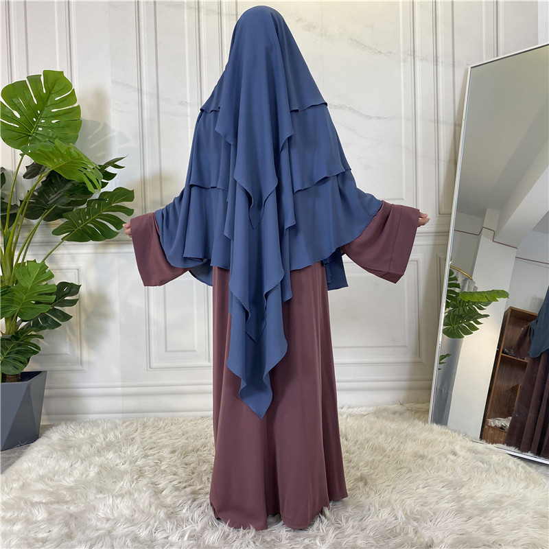 khimar  muslim woman jilbab khimar long amira hijab khimar Niqab Shawls