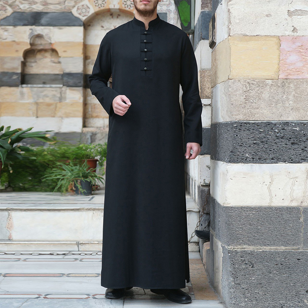 Al Dafah Thobes mens Daffah Muslim Clothing Qatar Style Robes Islamic wear Wholesale Cheap Daffah Men al aseel thobe