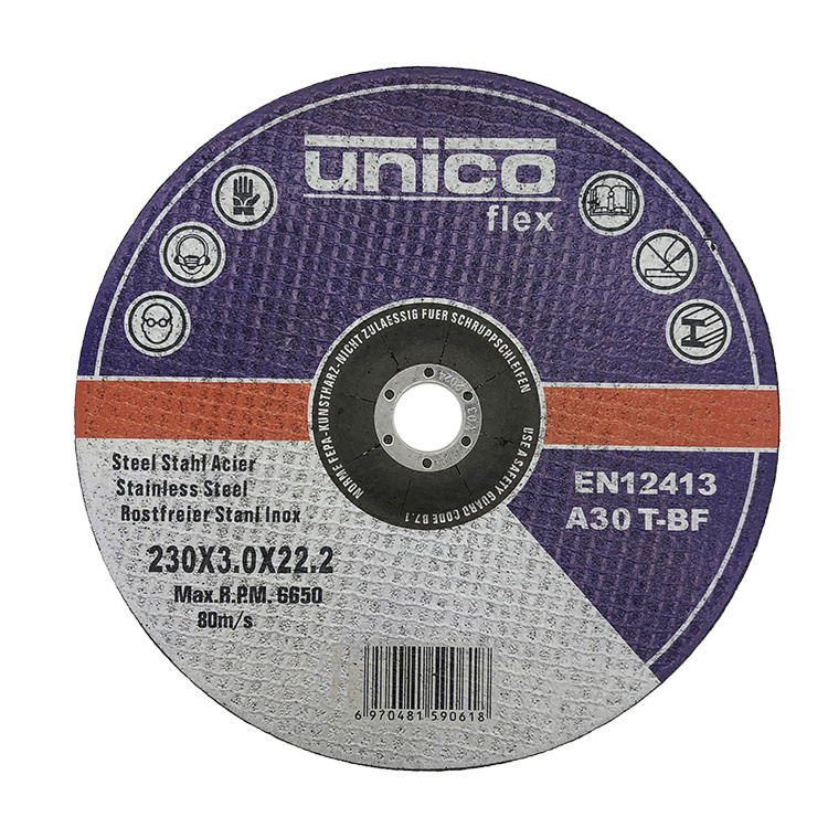 230x3.0 Saw blade metal stainless  steel cutting disc for metal  disco de corte metal abrasive tool