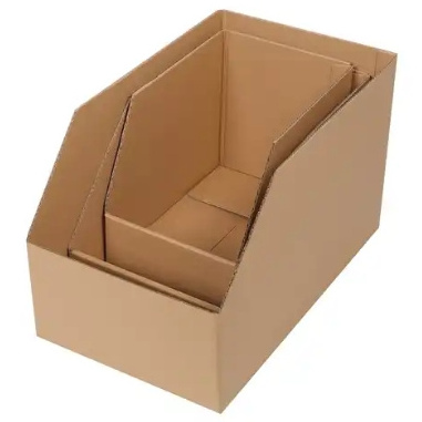 High quality Customized Stackable Warehouse Picking Bin Moving Box Corrugated Recycle Packaging Clothes Boxes Storage box