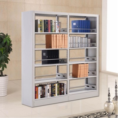 cheap price Library Cabinet Book Shelf Metal Display Book Rack Bookshelf metal bookcase