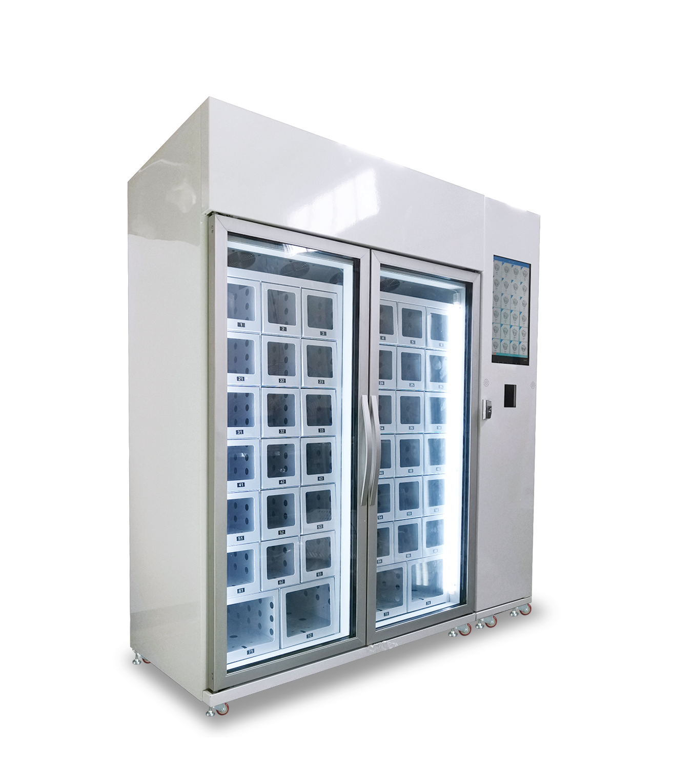 Manufacturers selling 24 unmanned self-service freezer vending machine