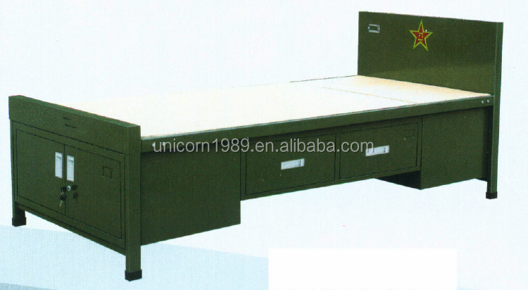 Chinese cheap wrought iron single bed furniture