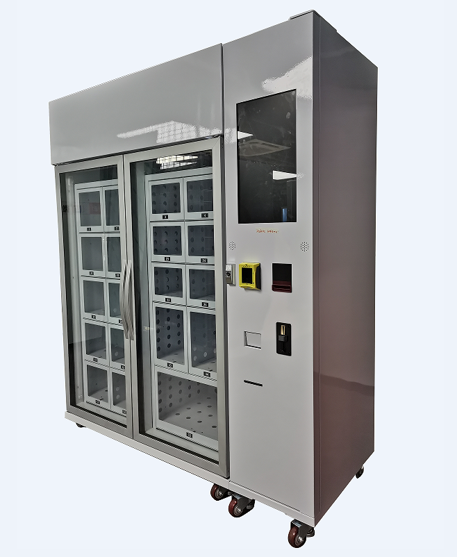 Manufacturers selling 24 unmanned self-service freezer vending machine