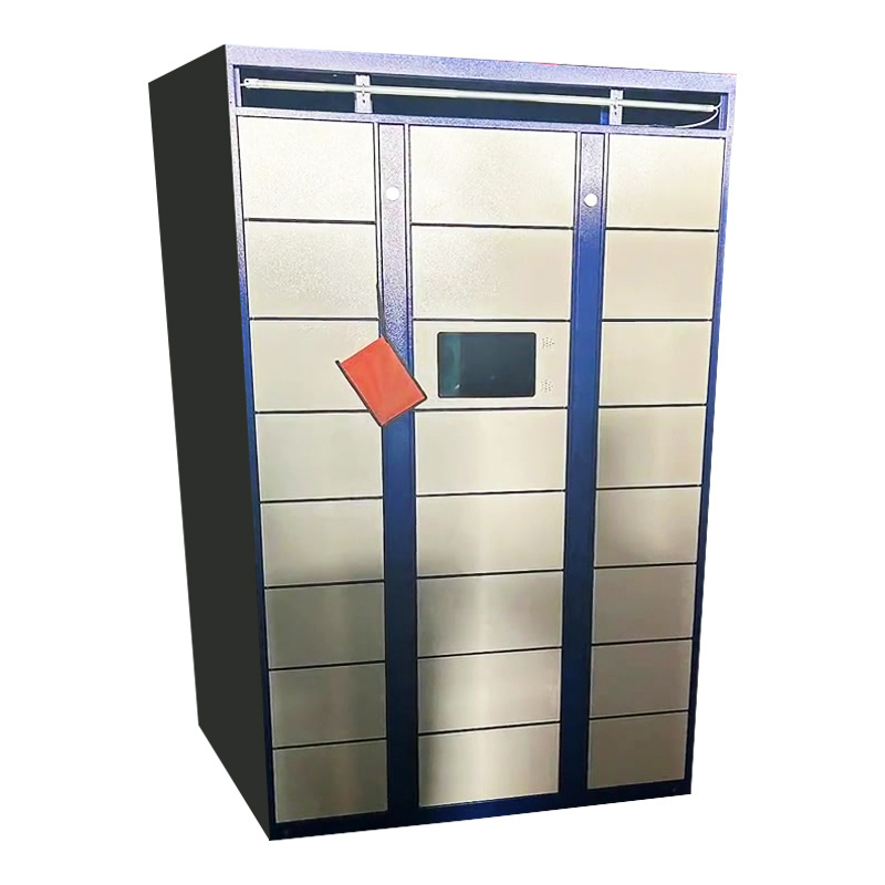 Customized for gym cold-rolled steel 24-door automatic electronic password lock school parcel smart locker