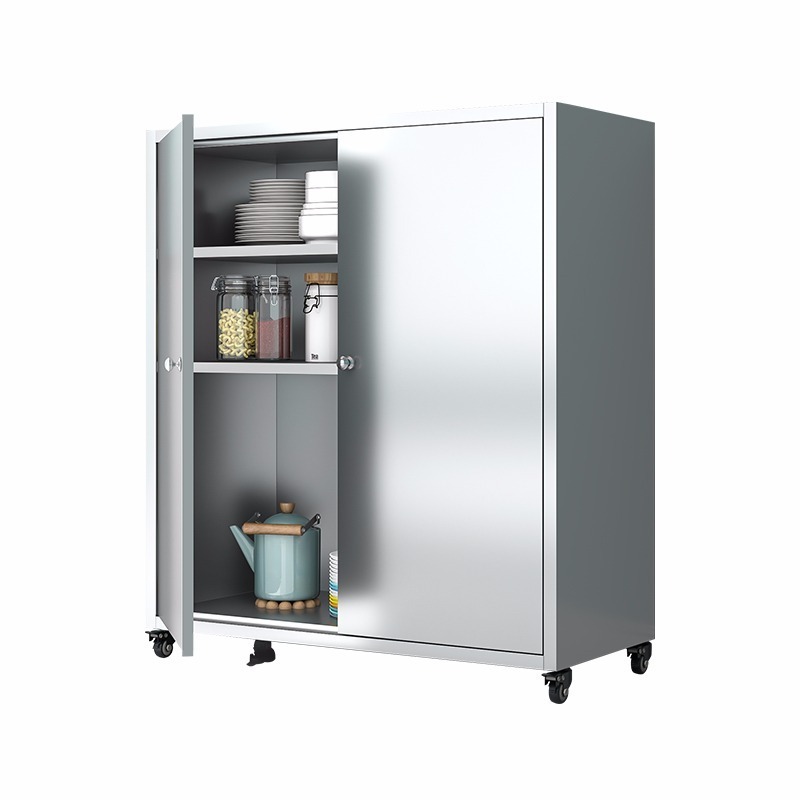 Stainless steel cabinet household dining locker multifunctional storage cabinet