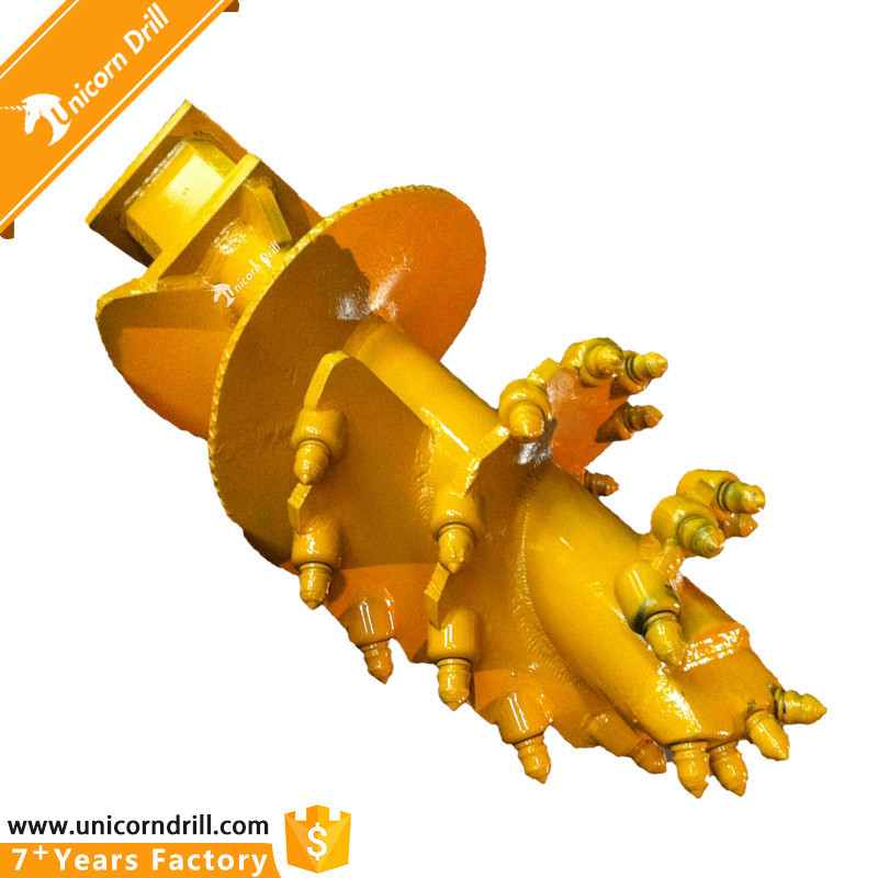 Unicorn Drill Hydraulic Rotary Rig Double Cut Conical Rock Auger