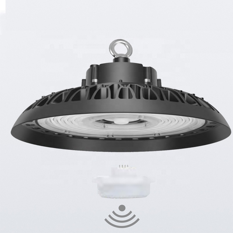 100w 120w 150w 200w Led High Bay Light 200lm/w UFO High Bay  With Sensor For Warehouse Stadium