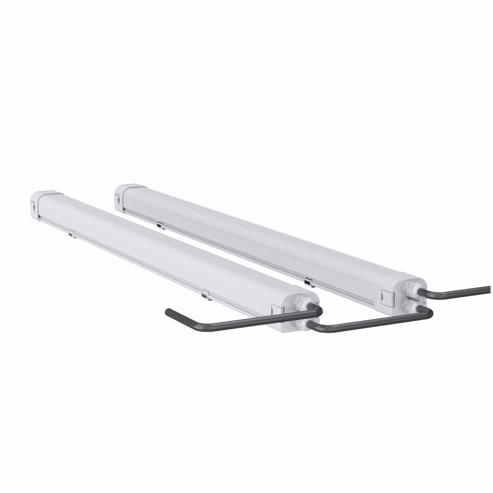 Stock in Europe Led Tri-proof Light 1500mm 5ft Ip65 Led Linear Batten Light Parking Lighting Fixture For Work Shop