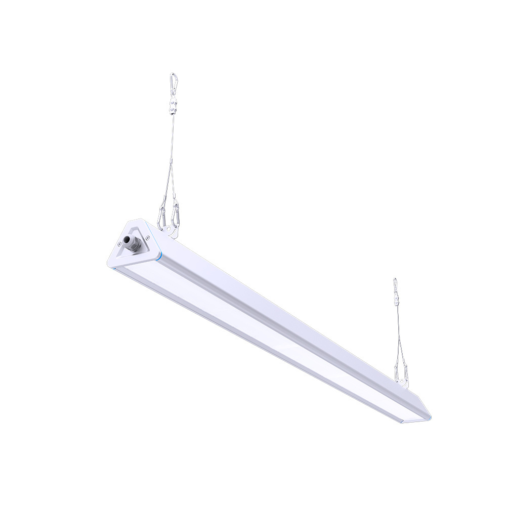 New design Warehouse linear  Industrial Lighting  UFO IP66  Linear Fixtures Lamp Utility Led Linear High Bay Light