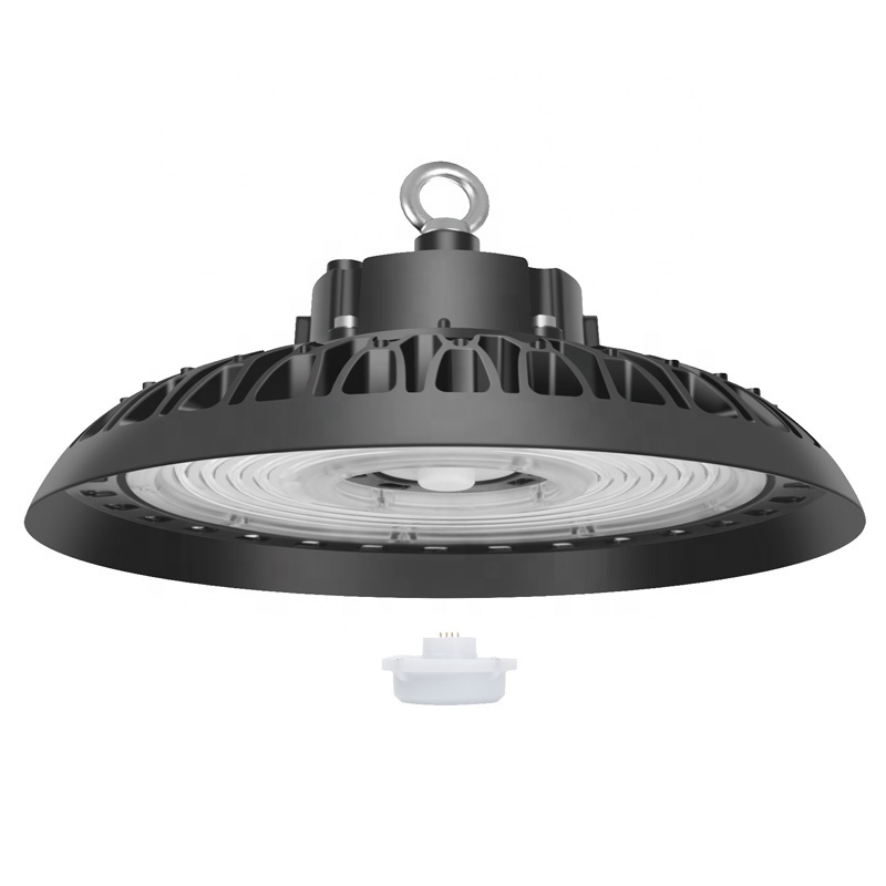 100w 120w 150w 200w Led High Bay Light 200lm/w UFO High Bay  With Sensor For Warehouse Stadium