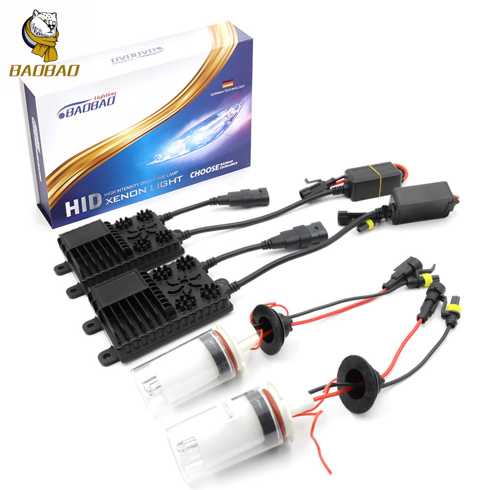 BB969 2019 hot sale Canbus hid xenon kit ballast HID conversion h1 h3 h4-3 h7 h11 D2S D2R HID lamp xenon headlights 75w hid kit