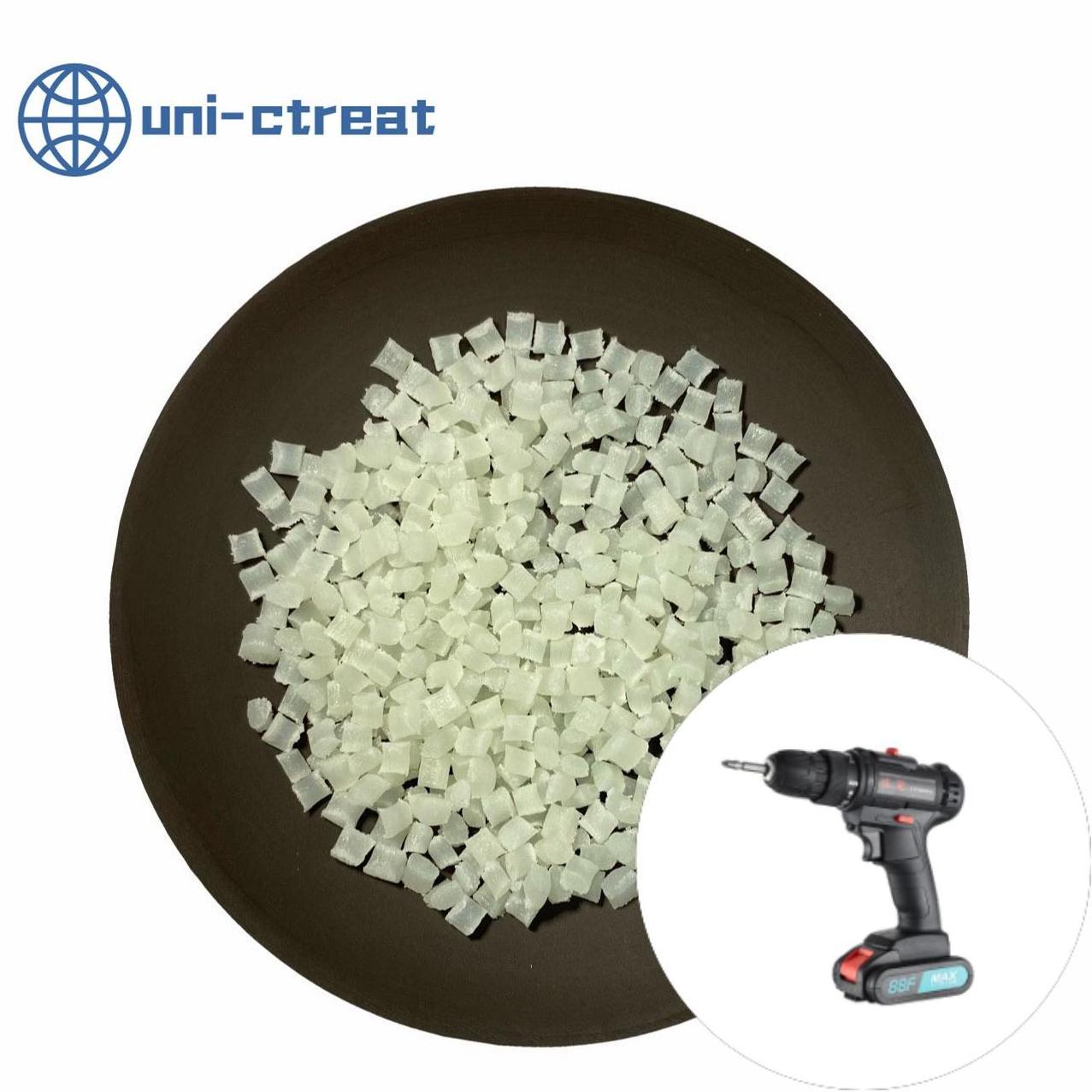 PA66 granules material knife handle GF30 nylon raw material/uni-create nylon pellets PA66 gf30  gf35 gf40