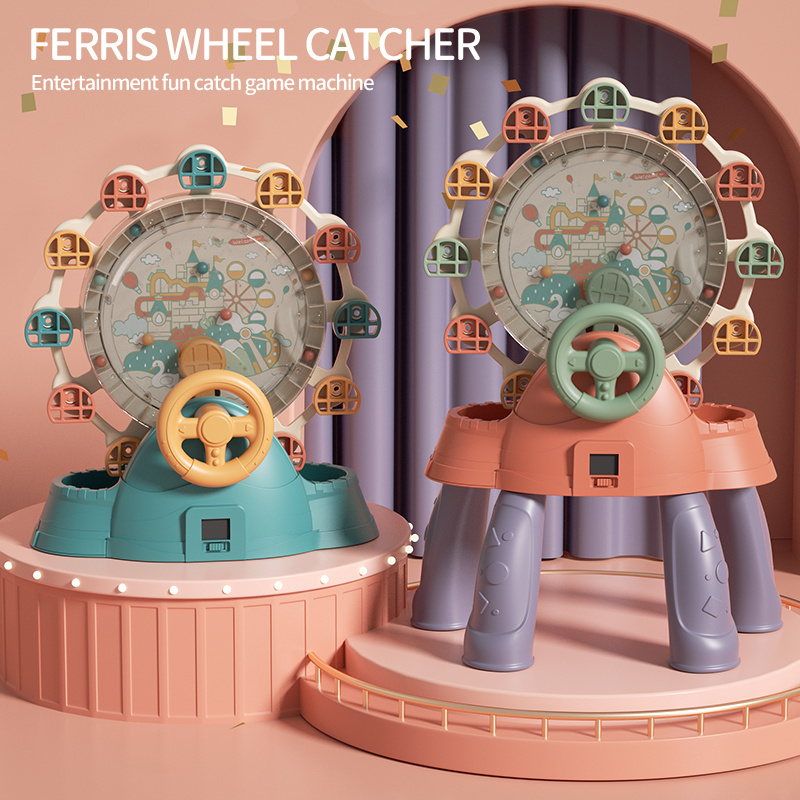 New ferris wheel ball catching machine board game parent-child interactive thinking training educational toys for children