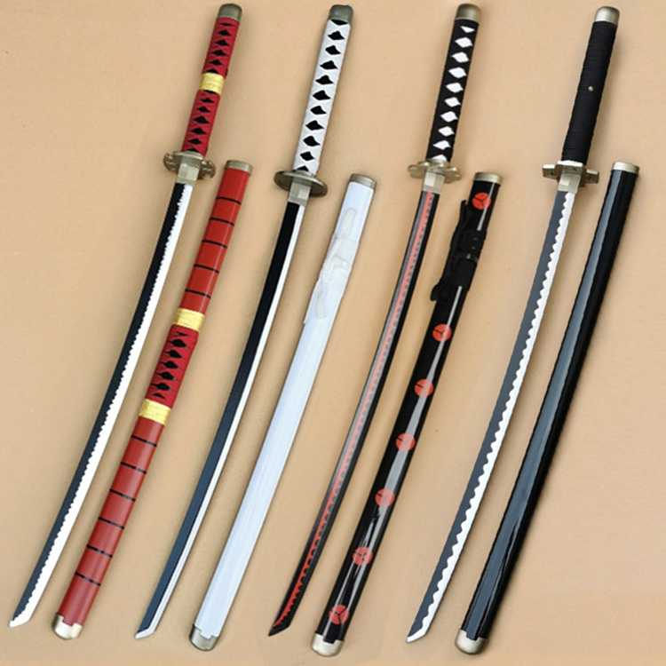 Katana Toy Craft Espada Tomioka Akamaru Ninja Costume Sale One Piece Roronoa Zoro Wooden Shusui Japan Cosplay Sword