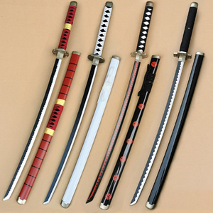 Katana Toy Craft Espada Tomioka Akamaru Ninja Costume Sale One Piece Roronoa Zoro Wooden Shusui Japan Cosplay Sword