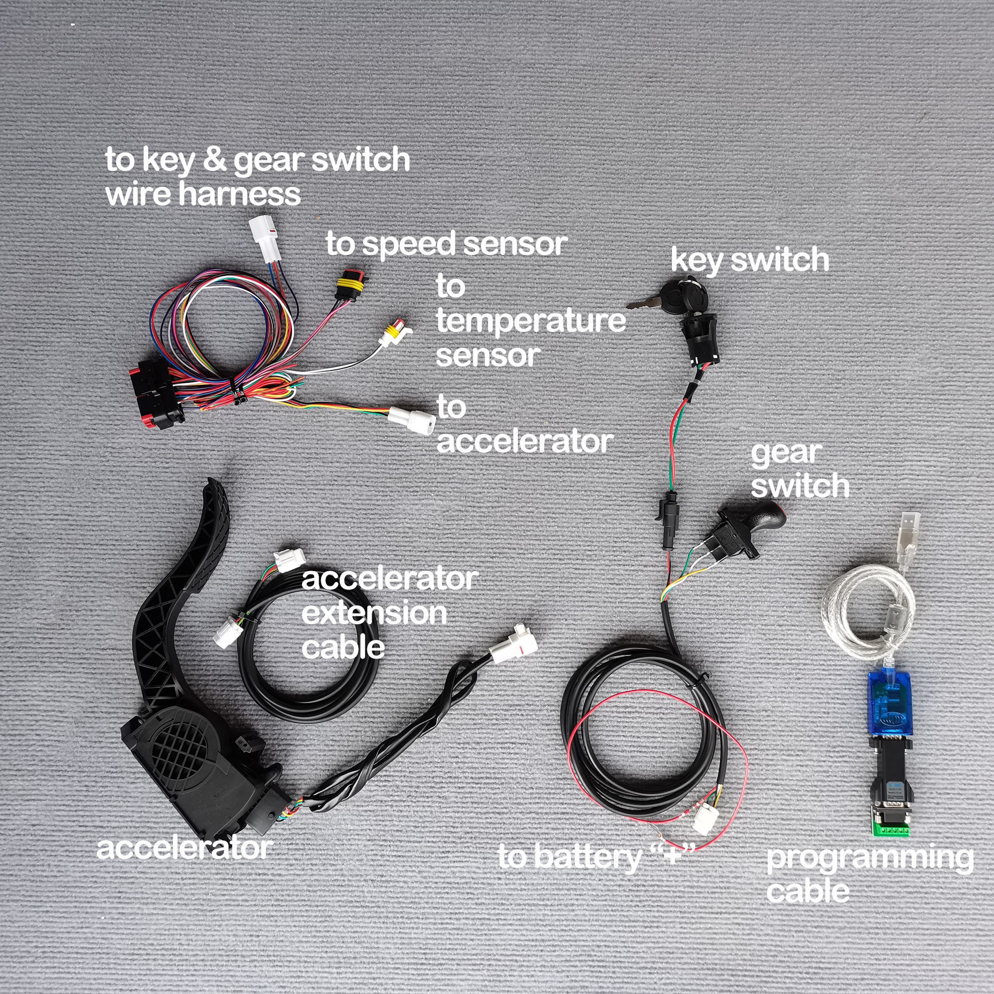 10kW VW Beetle Electric Car Motor Conversion Kit with 96V AC Motor Controller 96V 45Ah Lithium Battery for SKODA