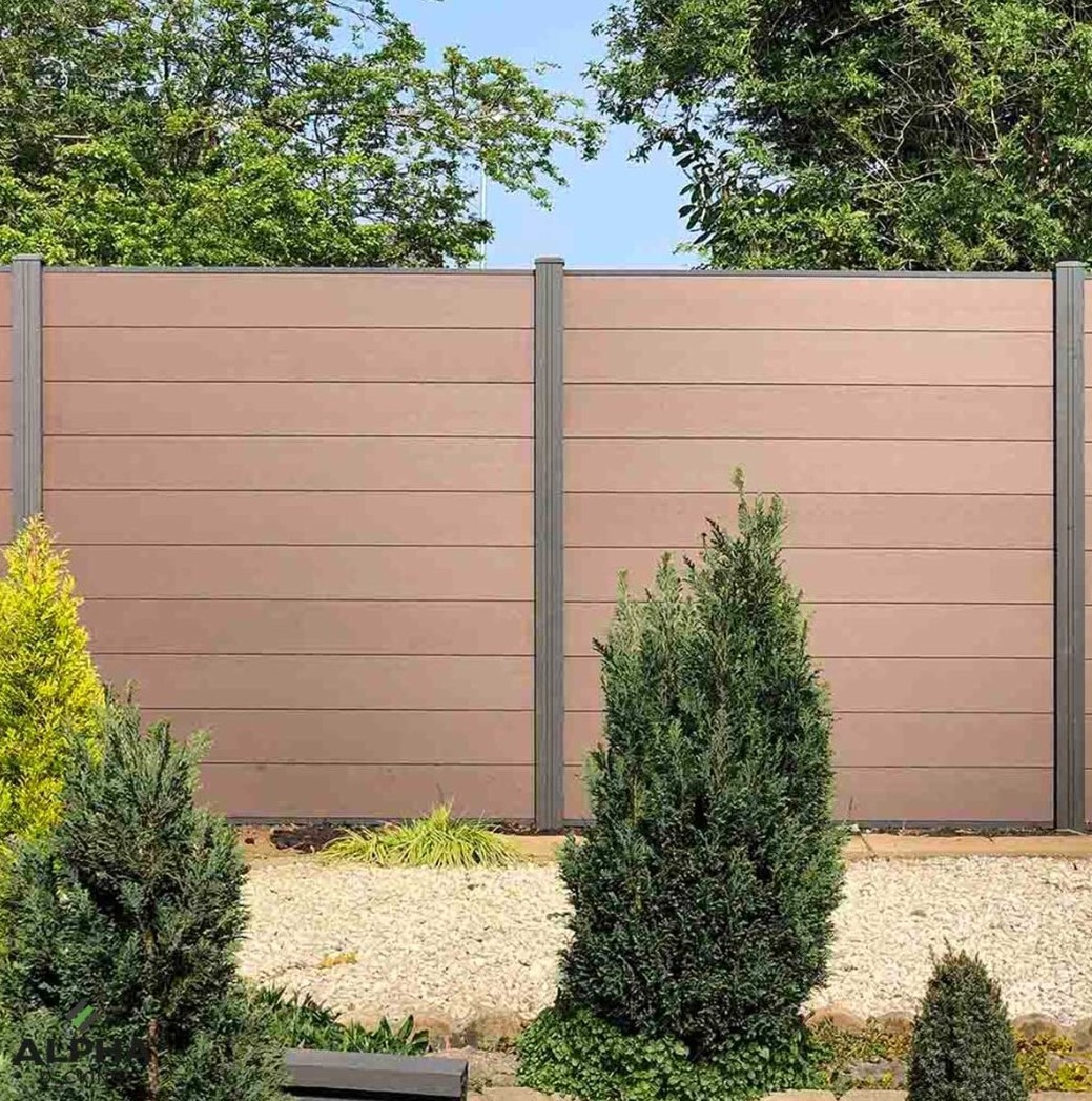 Composite Fencing Panel for Concrete post