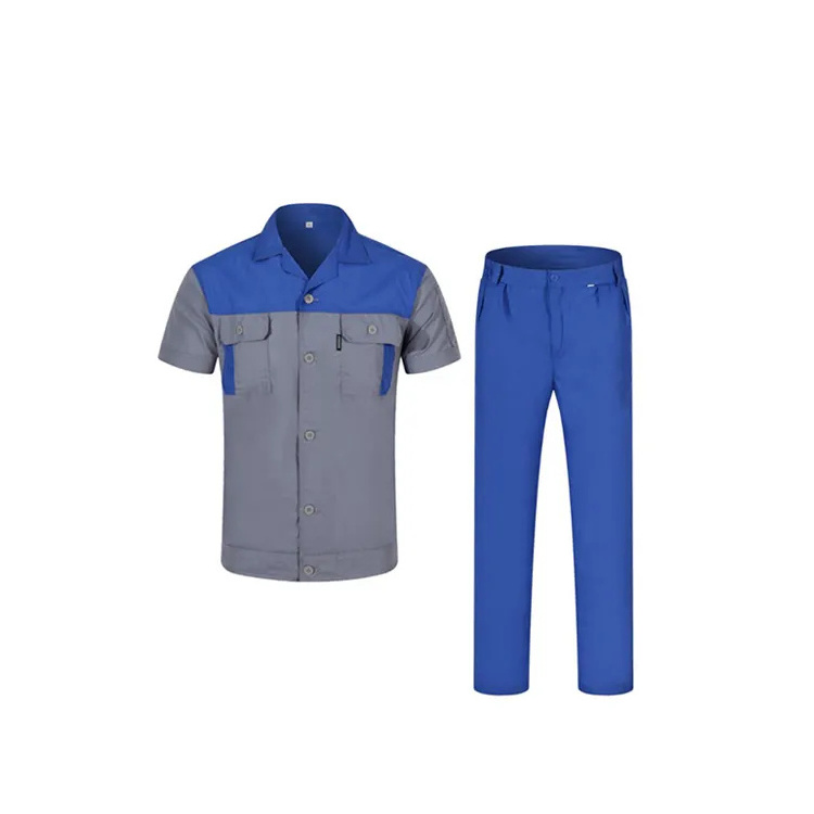 Customized Security Work Suit Shirts with Elbow Patches and Property Pullover Design Uniform of a Security Guard