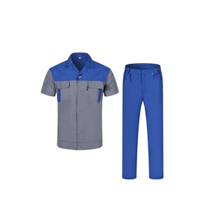 Customized Security Work Suit Shirts with Elbow Patches and Property Pullover Design Uniform of a Security Guard