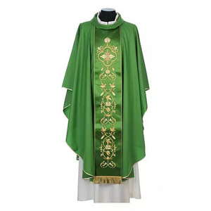 Best Quality Fabric Priest Stoles With Embroidery Church Wear | Wholesale Customized Classical Style Clergy Choir Robes