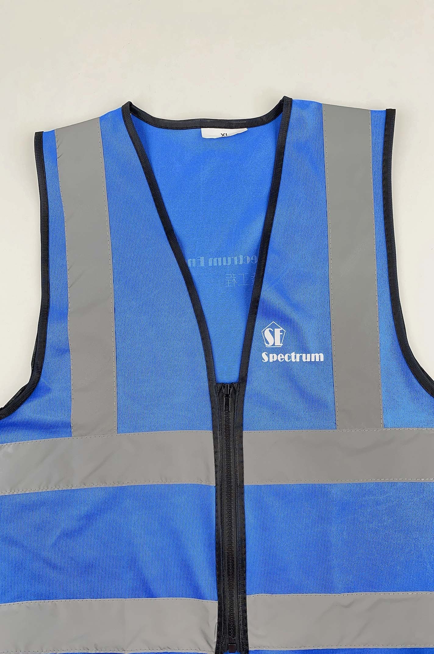 Blue Reflective High Visibility Construction Working Vest for Man American Style Hi Vis Tactical Vest Safety Vest