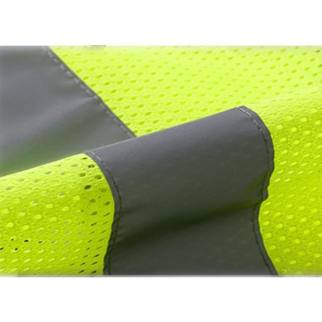 High Visibility Reflective Vests Adjustable Size Light weight Mesh Fabric Safety Vest