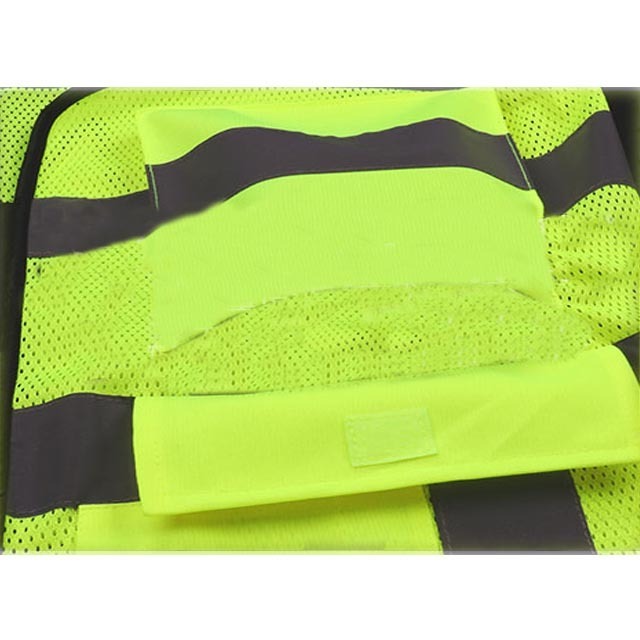 High Visibility Reflective Vests Adjustable Size Light weight Mesh Fabric Safety Vest