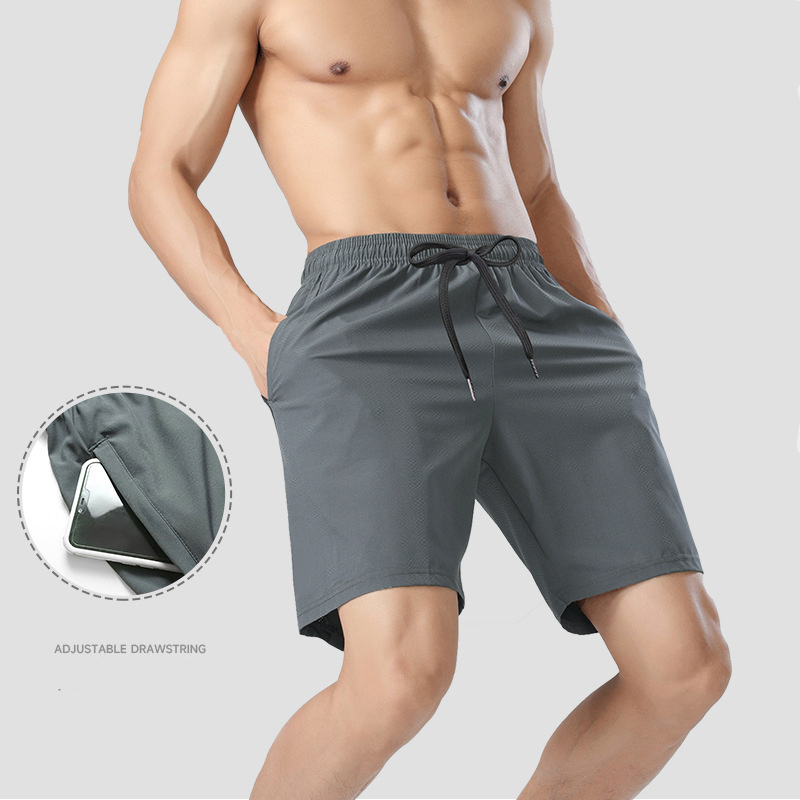 Custom Mens Sport Pants Breathable Quick Dry Cool Summer 3/4 Running Basketball Casual loose Shorts