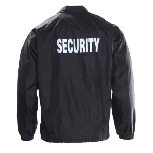 Custom Waterproof Windbreaker Jackets Security Guard Uniform Winter Jacket For Men Women