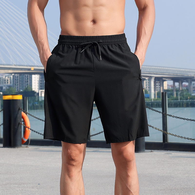 Custom Mens Sport Pants Breathable Quick Dry Cool Summer 3/4 Running Basketball Casual loose Shorts