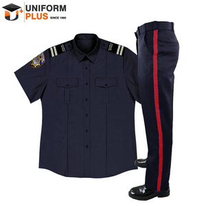 Customized navy black private security guard uniforms