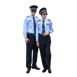 Manufacture Long Sleeve Security Uniform Unisex Security Guards Uniforms Samples Private Outdoor Security Guard Uniform