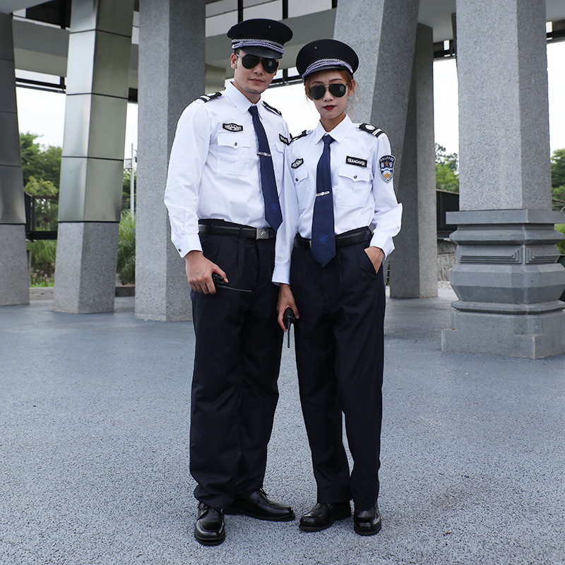 Manufacture Long Sleeve Security Uniform Unisex Security Guards Uniforms Samples Private Outdoor Security Guard Uniform