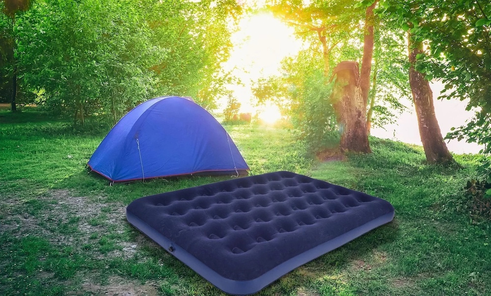 High Quality Finest Price Portable Easy Carry Mattress Foldable Air Mattress Bed Valve Outdoor Inflatable Camping Mattress