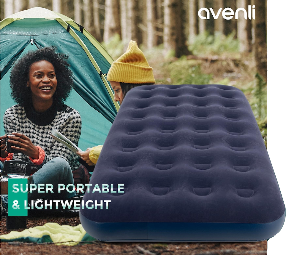 High Quality Finest Price Portable Easy Carry Mattress Foldable Air Mattress Bed Valve Outdoor Inflatable Camping Mattress