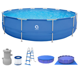 Frame Round Pool Set Blue  450cmX90cm Inflatable swimming pool outdoor above ground pool