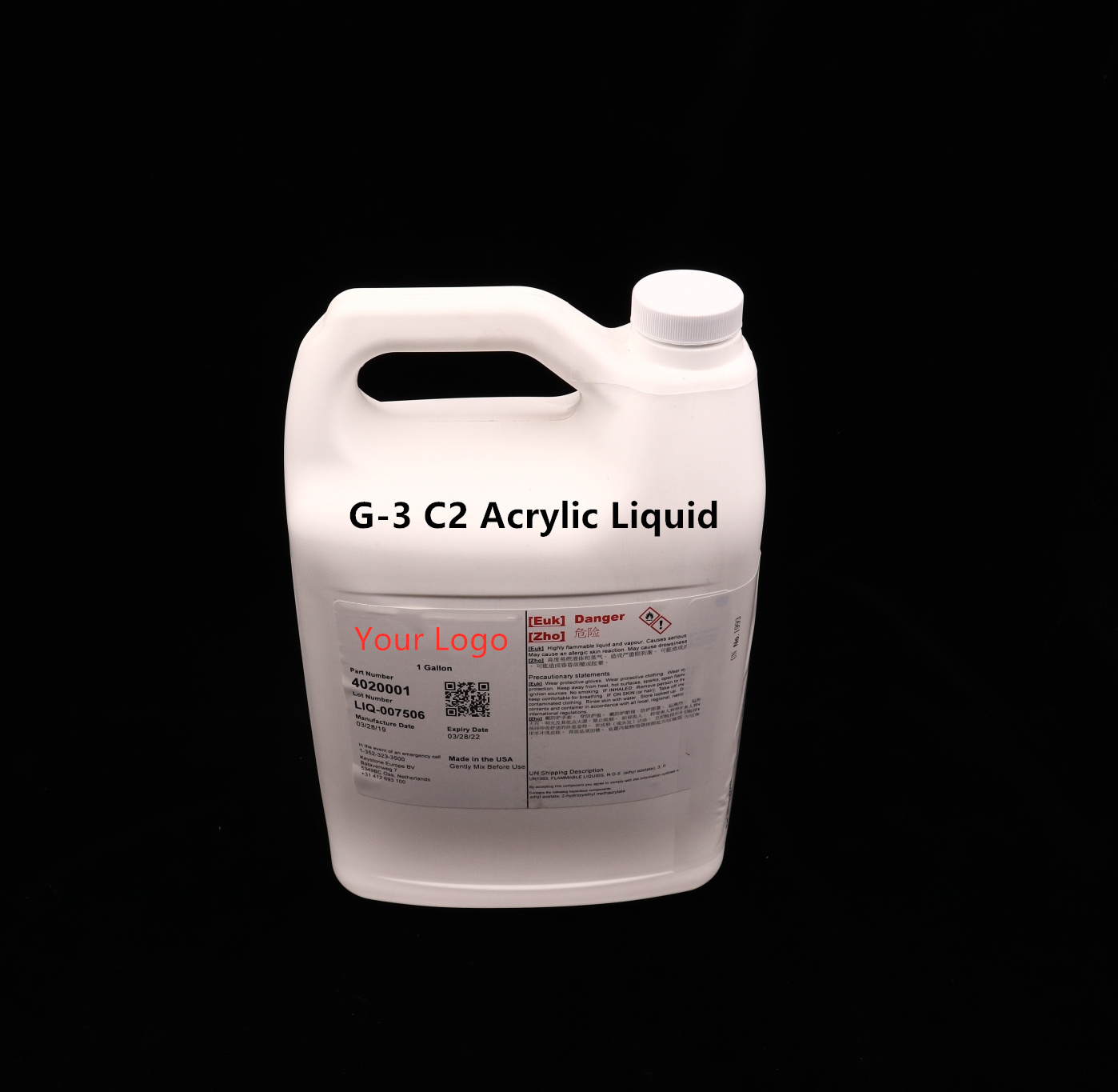 Oem Odorless  Professional Gallon EMA MMA Monomer Acrylic Nail Liquid Wholesale Nail Acrylic Liquid