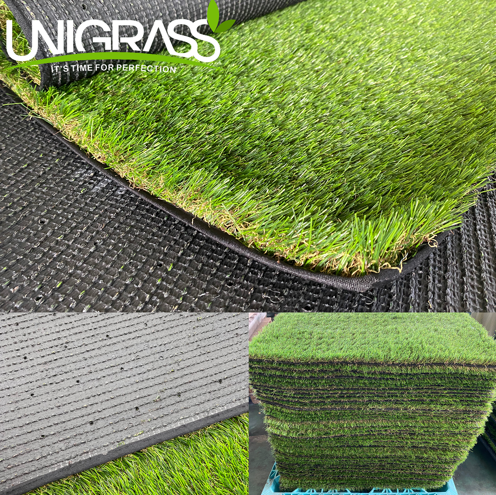 UNI  20mm 30mm Pet turf artificial grass with Sidebar