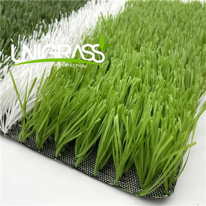 Uni Custom High Quality Artificial Grass Football Outdoor Football Grass Uv Protection Best Synthetic Grass