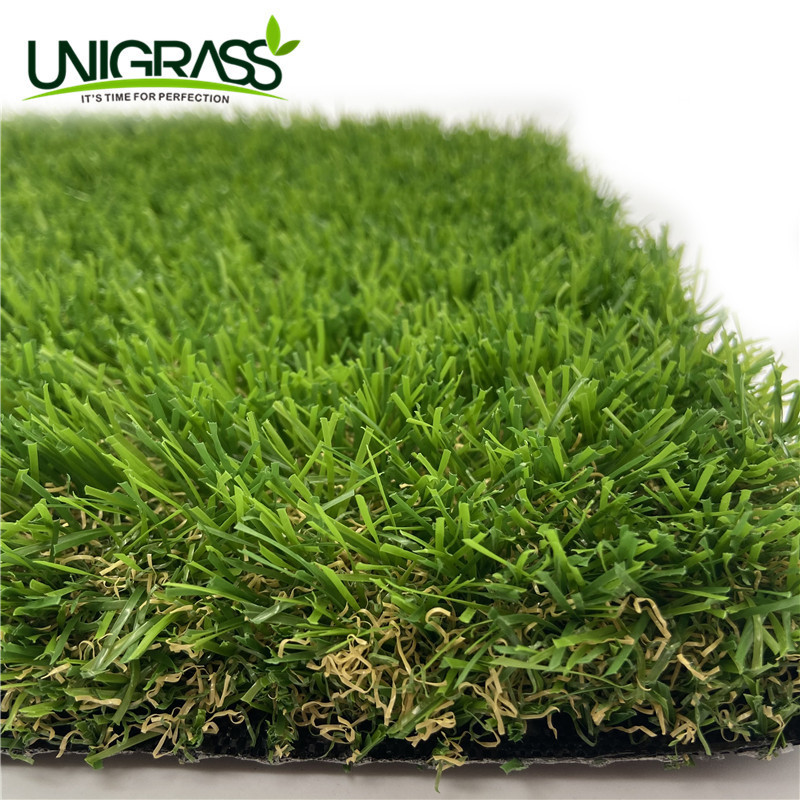 UNI 4Tone color landscaping Grass for Rooftops and balconies Good quality cesped artificial