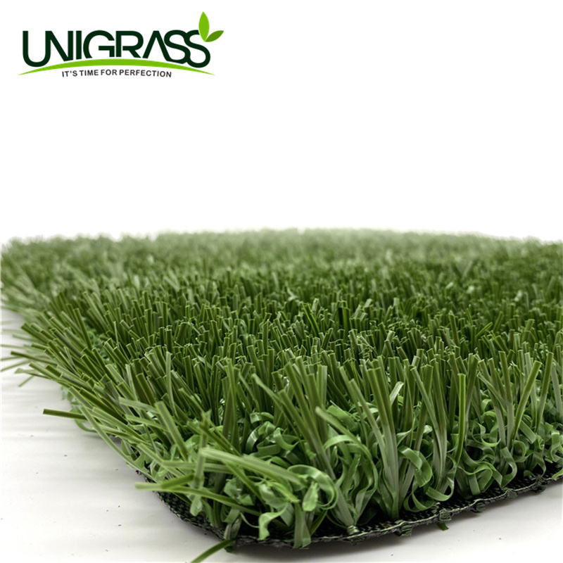 Uni No Rubber Granules Artificial Grass For Soccer Football Grass Non Infill Football Artificial Grass For Sports Flooring