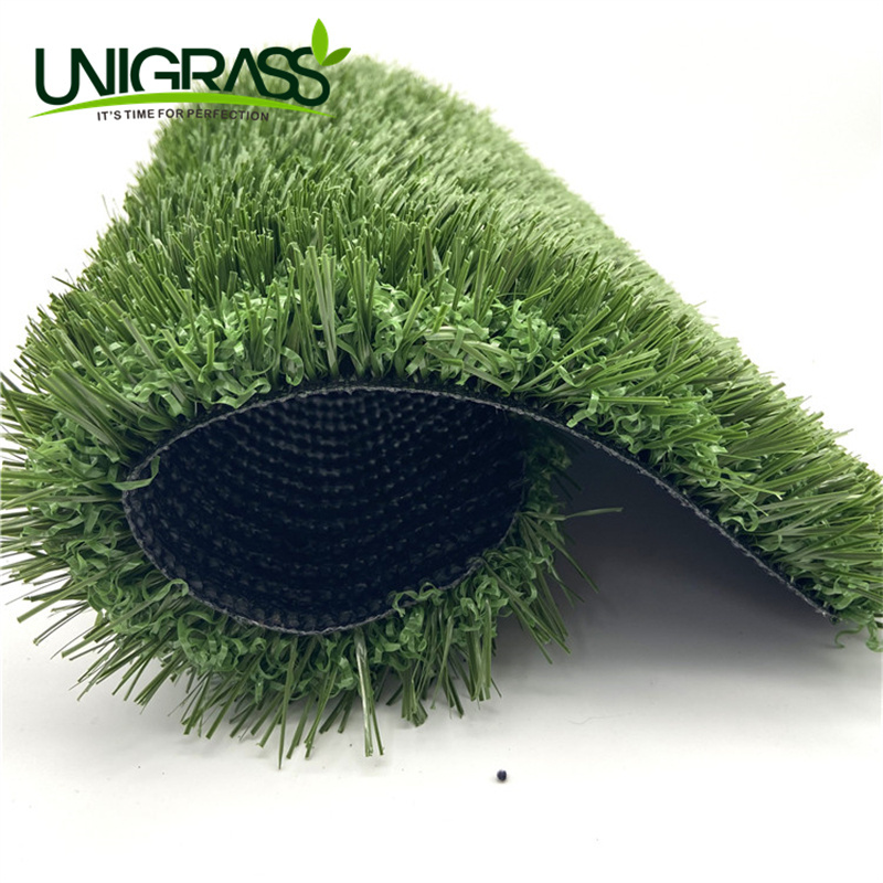 Uni No Rubber Granules Artificial Grass For Soccer Football Grass Non Infill Football Artificial Grass For Sports Flooring