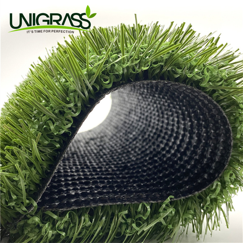 Uni No Rubber Granules Artificial Grass For Soccer Football Grass Non Infill Football Artificial Grass For Sports Flooring