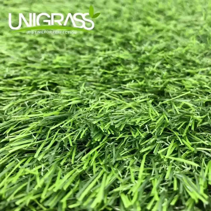 Uni Hot Sale Artificial Grass Playground Synthetic Grass China Fire-Proof Durable Material Importer Artificial Grass Maintenance